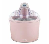 Wëasy Sorbetière MYA60 1,5 L, Glace Prête en 30 Minutes, Programmable, Ecran LCD, Couvercle Transparent, Arrêt Automatique, Sorbet, Crème Glacée, Yaourt Glacé, 12 W