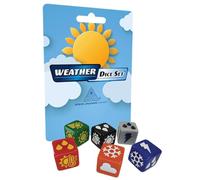 Weather Dice | Custom Dice, Perfect for Use with Steve Jackson Games, DND, RPGs, Tabletop Games, and Role-Playing Adventures