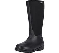 WEATHER REPORT Homme Herbe Botte de Pluie, Noir, 37.5 EU