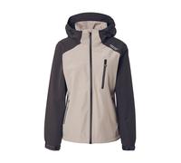 Weather Report Veste outdoor 'Camelia' taupe / noir, Taille XS