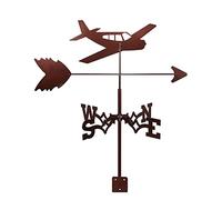Weather Va ne en acier inoxydable Va ne pour jardin Design rétro Weather Va ne Creative Garden Piquet Indicateur de direction Outil de mesure pour cour, coupole, ferme abris de jardin