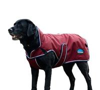 Weatherbeeta 2025 Comfitec Premier Deluxe Waterproof Dog Coat 1028800 - Burgundy/Navy Size - 30CM