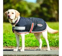 Weatherbeeta Comfitec 1200D Therapy-Tec manteau pour chien - noir/argent/rouge