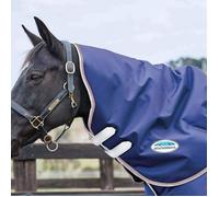 Weatherbeeta Comfitec Essential Neck Rug Lite - size:Pony colour:Navy/silver/red