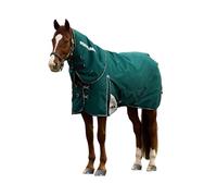 Weatherbeeta ComFiTec Plus Dynamic Chemise de Pluie détachable, col en A, 100 g, Vert forêt/Bleu Marine, 1,5 m