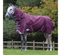 Weatherbeeta Comfitec Plus Dynamic II Detach-A-Neck Lite 0g - marron/gris/blanc