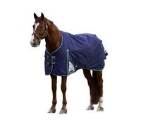 Weatherbeeta ComFiTec Plus Dynamic Turnout 0G, Bleu Marine/Vert forêt, 1,8 m