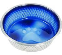 Weatherbeeta écuelle pour chien en acier inoxydable Shade, antidérapante WB1330 (13cm) (Bleu royal)