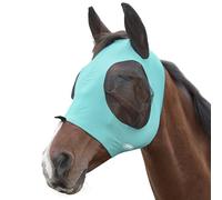 Weatherbeeta - Masque Anti-Mouches pour Chevaux avec Oreilles Deluxe (COB) (Noir)