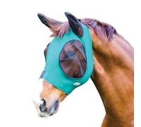 Weatherbeeta - Masque Anti-Mouches pour Chevaux avec Oreilles Deluxe (COB) (Orange/Noir)