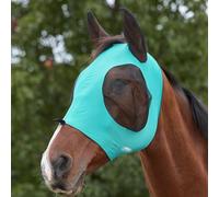 Weatherbeeta masque anti-mouches stretch avec protection des oreilles - turquoise/black