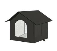 Weatherproof Cat Bed - Removable Cat House, Puppy Bed with Water Resistant Exterior, Pets Cave with Breathable Lining, Pet Accessory Pet House, Feline Beds for Living Room Space