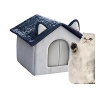 Weatherproof Cat House: The Outdoor Cat House with a Weather-Resistant Design ensures Year-Round Protection, Offering a Comfortable Feline Retreat in Gardens and Yards While Enhancing The Aesthetic