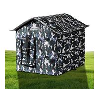 Weatherproof Cat Shelter, Detachable Cat Bed, Sunproof Cat Cushion Bed, Outdoor Cat Shelter, Cat Shelter for Garages, Cat Shelter for Porches, Cat Shelter for Balconies, Cat Shelter for Backyards,