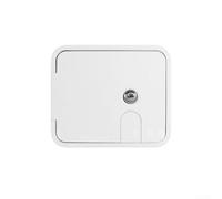Weatherproof RV Hatch ABS pour access Door White Weatherproof