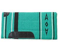 Weaver Cuir 35-1673-p3 Doublure Polaire Tapis de Selle en Acrylique, 55,9 x 55,9 cm, Vert émeraude, Poney
