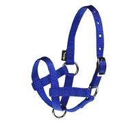 Weaver Cuir en Nylon d'alpaga Halter, Grande, Bleu