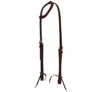Weaver Cuir Latigo Cuir Plat Oreille licole Coulissant, Bordeaux