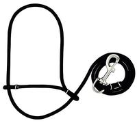 Weaver Cuir-Licol en Corde pour Animal de Compagnie Motif Mouton, Rope Halter, Noir, 1/4"