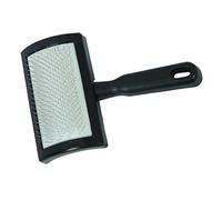 Weaver Cuir Plastique Brosse à démêler, Noir