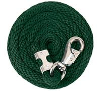 Weaver Cuir Poly Longe avec Plaqué Nickel Bull Snap, Marine/Bleu/Turquoise, 5/20,3 cm X 10 ', Vert Chasse