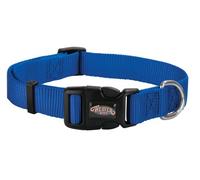 Weaver Cuir Prism Snap-n-go Collier, 07-0810-BL, Bleu, 3/4" x 13"-19"/M