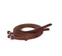Weaver Cuir Stacy Westfall ProTack Gilet huilé Split rêne, Marron