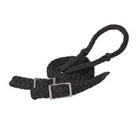 Weaver Cuir tressé en Nylon Corps rêne, Hurricane, Noir