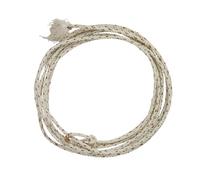 Weaver Equine Corde de Ranch en Nylon ciré, Corde Lasso de Cowboy légère pour la Manipulation du bétail, l'entraînement, Accessoire de Costume Naturel pour rodéo, 1,1 cm x 9,2 m