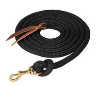 Weaver Equine Performance - Longe pour Cheval avec Attache Rapide au Licol, Grip Doux et Confortable, pour Un Usage Quotidien ou Un Salon