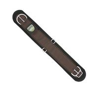 Weaver Equine Smart Cinch Sangle de Selle Droite avec Doublure en Feutre antidérapant et Boucle de Serrage Intelligente, Noir