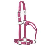 Weaver Leather 35-7375-BH Licol réglable Original en Nylon avec matériel chromé, Blush, Cheval Moyen de 2,5 cm