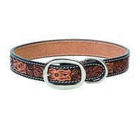 Weaver Leather Collier pour Chien Motif Floral 1,9 cm x 38,1 cm