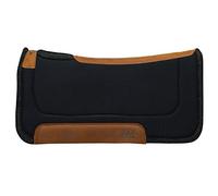 Weaver Leather Herculon Top, Tapis de Selle Droit - Doublure en Feutre de Laine, Noir, 81,3 x 81,3 cm
