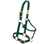 Weaver Leather Licol de Cheval réglable en Nylon Vert Chasseur