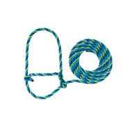 Weaver Leather Licol en Corde pour bétail Bleu/Bleu ouragan/Citron Vert (35-7900-H5)