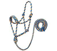 Weaver Leather Licol en Corde tressée avec Laisse de 1,8 m, Taille Moyenne