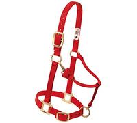 Weaver Leather Licol Original réglable en Nylon pour Cheval Rouge