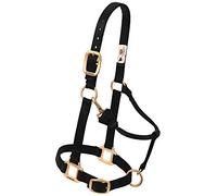 Weaver Leather Licol réglable en Nylon pour Cheval de Trait, Noir