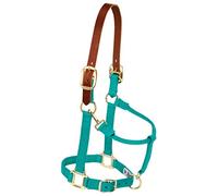Weaver Leather Licol réglable en Nylon pour Cheval, Taille L, Vert émeraude