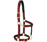 Weaver Leather Licol rembourré réglable en Nylon pour Cheval Rouge 2,5 cm Petit Cheval