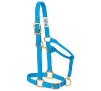 Weaver Leather Original Licol en Nylon réglable, 35-7034-HB, Bleu Hurricane, 1" Small Horse