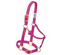 Weaver Leather Original Licol réglable en Nylon pour Cheval Yearling, Framboise