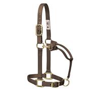Weaver Leather Original Licol réglable, pour Cheval, en Nylon, Petit Cheval, Marron