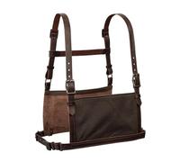 Weaver Livestock Harnais en cuir avec numéro d'exposant