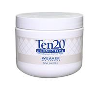 WEAVER - TEN20 Pate conductrice pour électrodes EEG/Polysomnograpie - Sommeil/Neurofeedback - Biofeedback - 114g - Lot de 3 pots