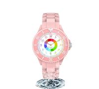 WeaxiTex Montre Enfant Garçon Fille,Montre Bracelet Éducative pour Enfants,Montre pour Enfants Fille Garçon,Montre Analogique la Lunette tournante avec Exercices, Full HD 1080p