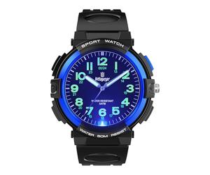Weayege Montres pour Enfants 7 Couleurs,Montre à Quartz Analogique pour 5ATM Étanche pour Garçons,Filles, Montres étanches,Montre d'enseignement du Temps pour garçons