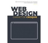 Web Design Wireframes carnet de croquis avec grille de point pour les web designer: UI/UX carnet de croquis avec grille de point pour l.e Wireframing et l'esquisser pour les UI/UX Designer