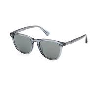WEB Eyewear - Transparent Blue/Smoke Lunettes de soleil - Homme - Accessoires - Bleu - Taille: 51 MM